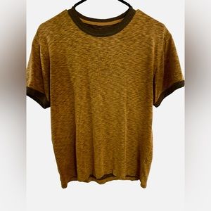 Mustard Yellow T-Shirt Cotton/Polyester